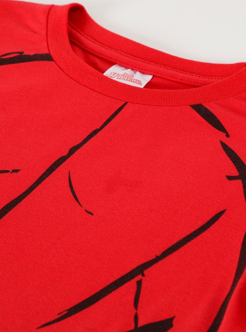 Polera Mc Niño Cara Spiderman-2
