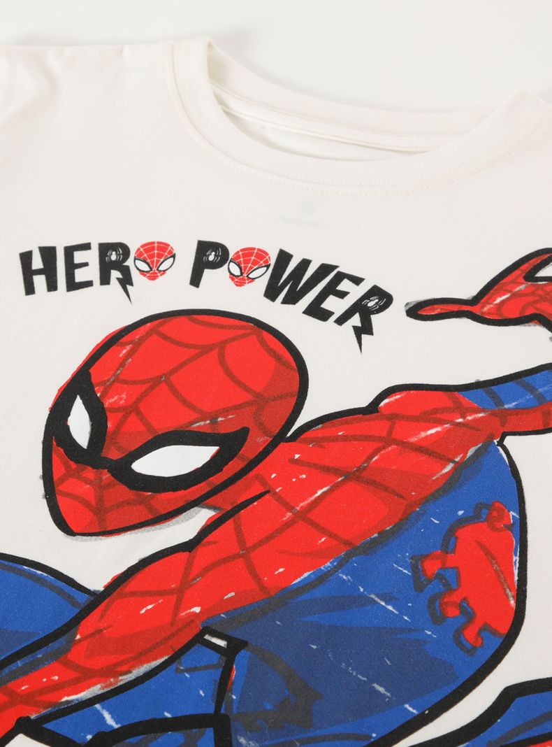 Polera Mc Niño Hero Power Spiderman-2