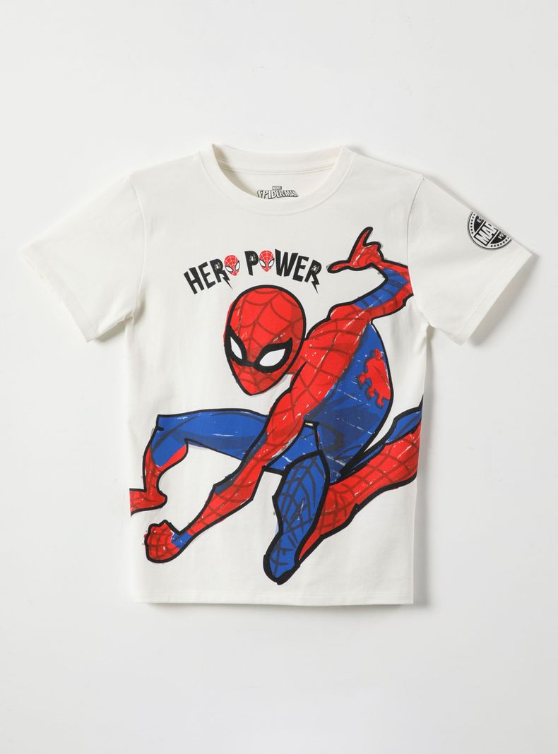 Polera Mc Niño Hero Power Spiderman-0