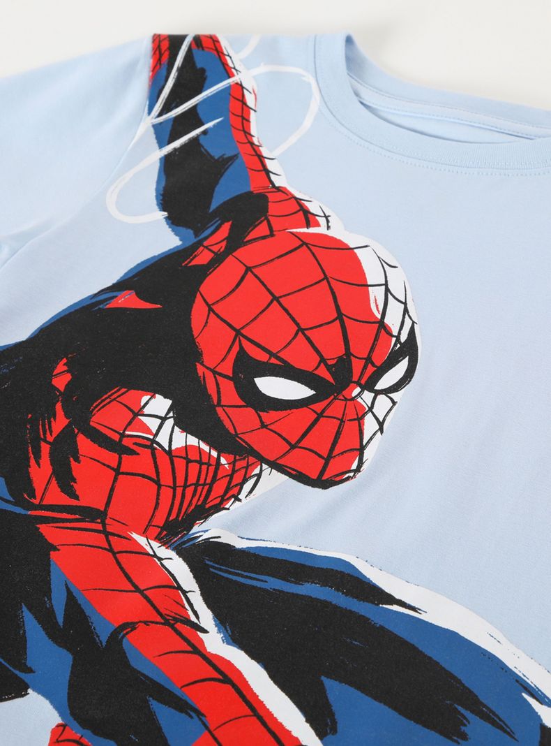 Polera Mc Niño Saltando Spiderman-2