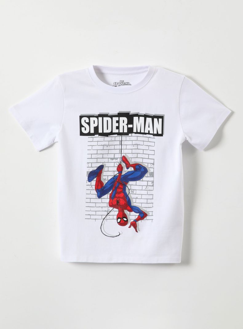 Polera Mc Niño Telaraña Spiderman-0