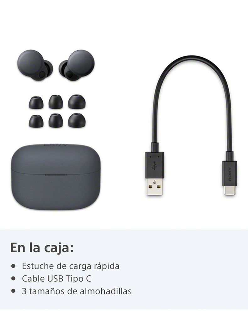 Audífonos Bluetooth Linkbuds S Negro-2