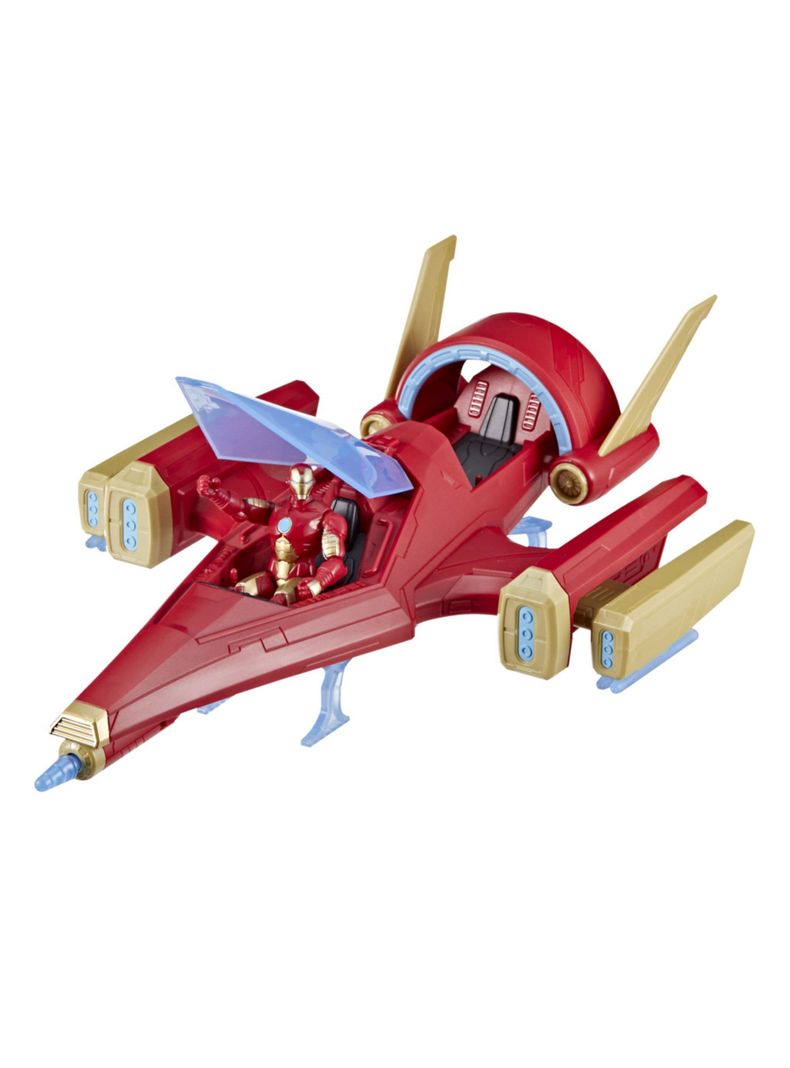 Figura de Acción Iron Man Jet de Combate-4