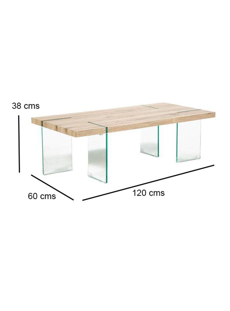 Mesa de Centro Technique Natural 60x120 cm-1