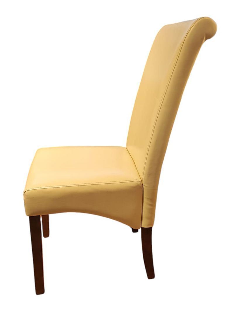 Set 2 Sillas Bocaccio PU Beige-3