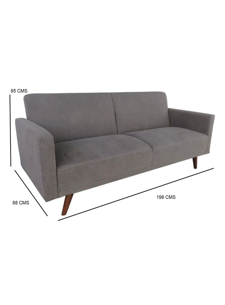 Sofá Cama 3 Cuerpos Ilusion Gris-1