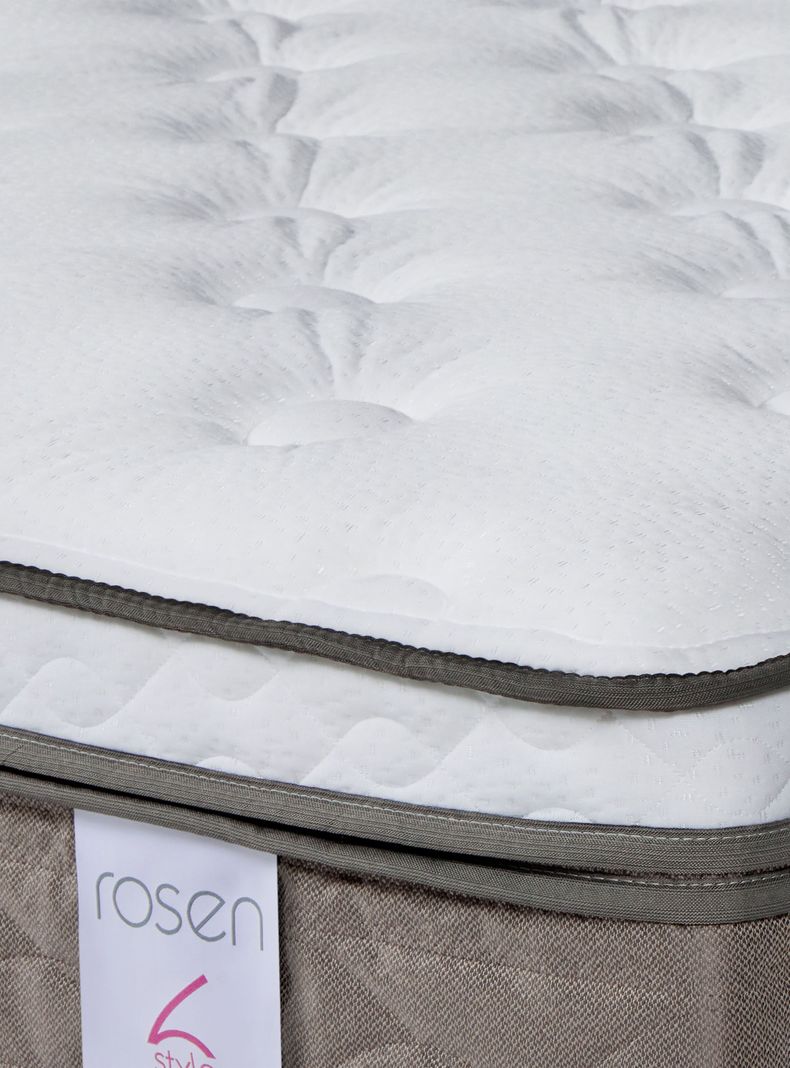 Cama Europea New Style King + Respaldo Maurice Beige-4