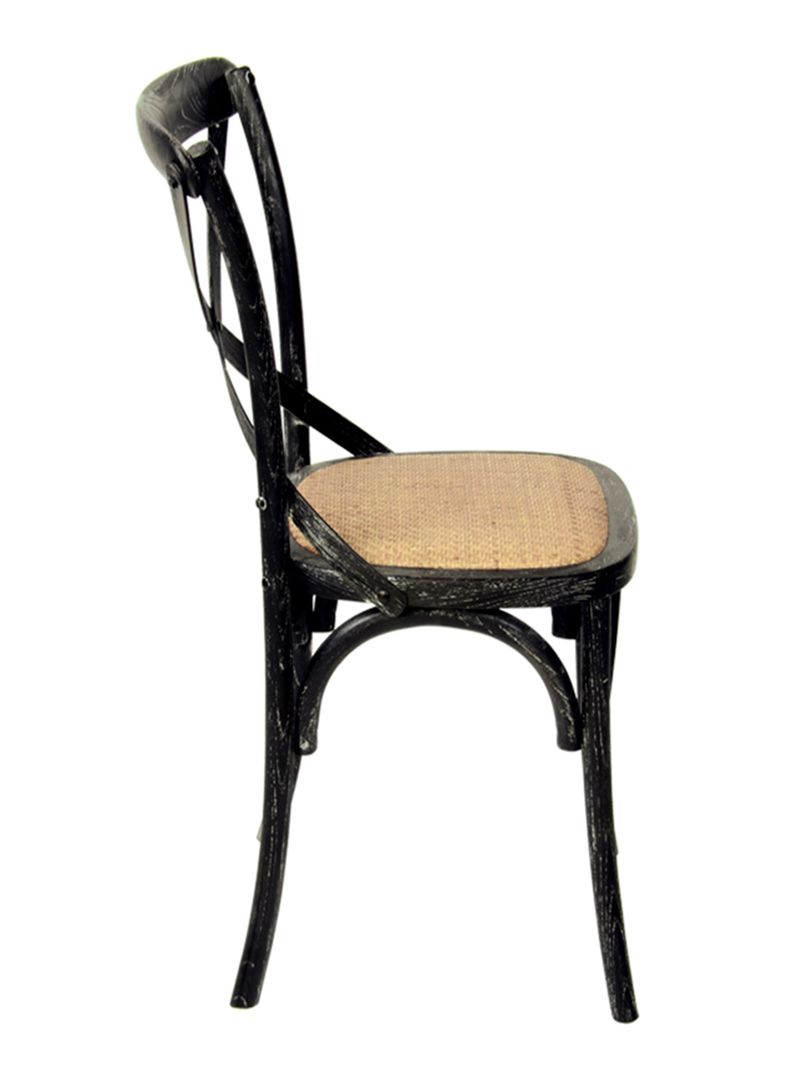 Set 6 Sillas Retro Negro-3