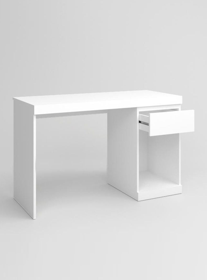 Escritorio Boro 1 Cajón Blanco-0