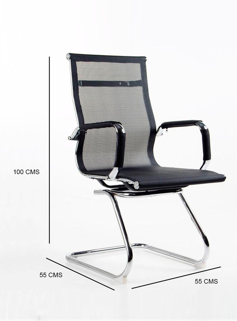 Silla Escritorio Executive Malla Negro-1