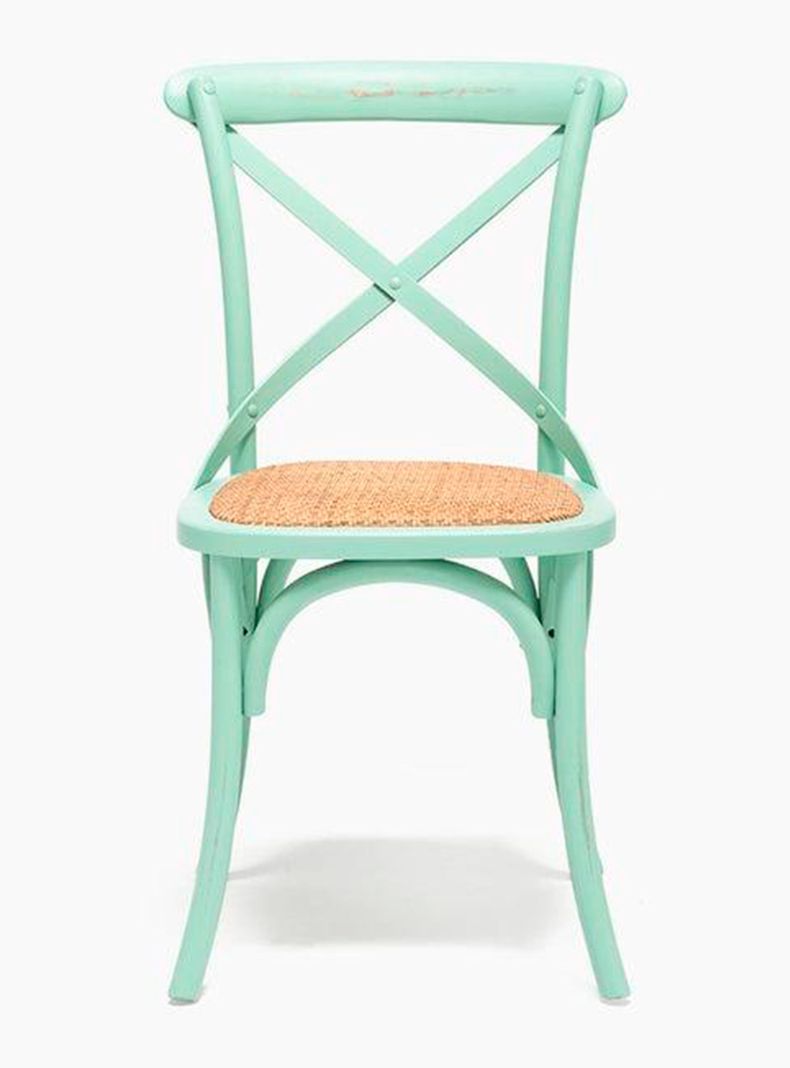 Set 6 Sillas Retro Verde Agua-2