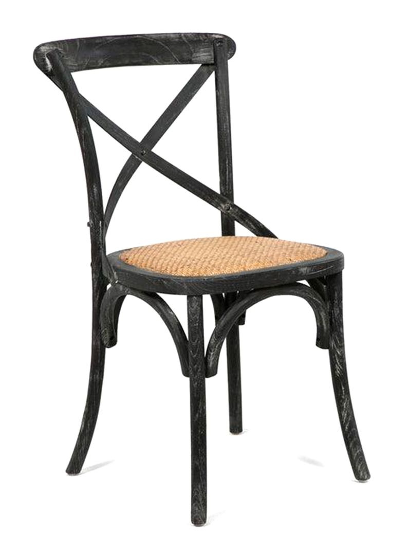 Comedor Vittoria Negro 4 Sillas Negro-2