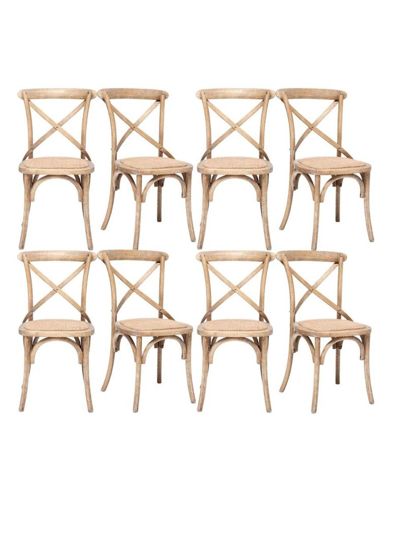 Comedor Retro Albayalde 8 Sillas-2