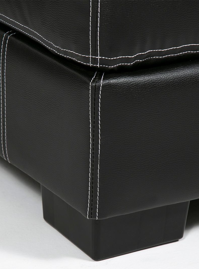 Sofa Seccional New Pathners Pu Derecho Negro-3