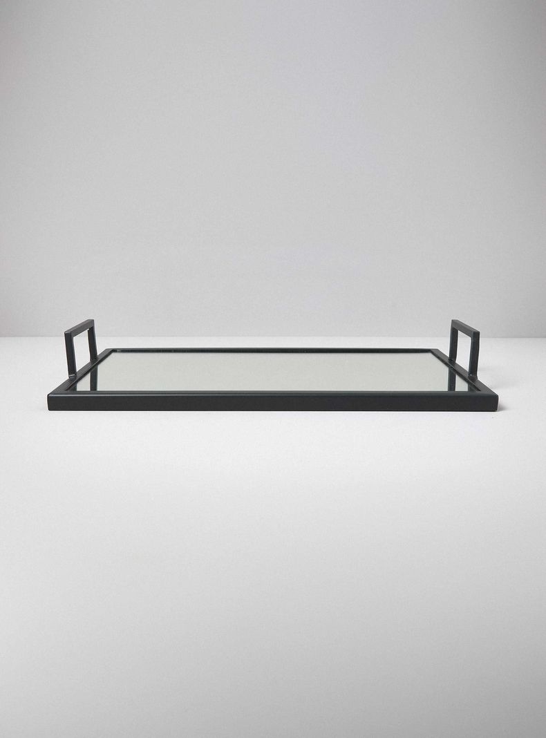 Bandeja Rectangular Negro 30x45 cm-1