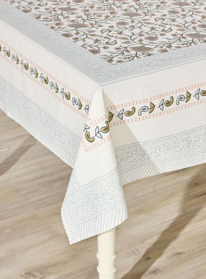 Mantel Floral Boho 160x260 cm-1