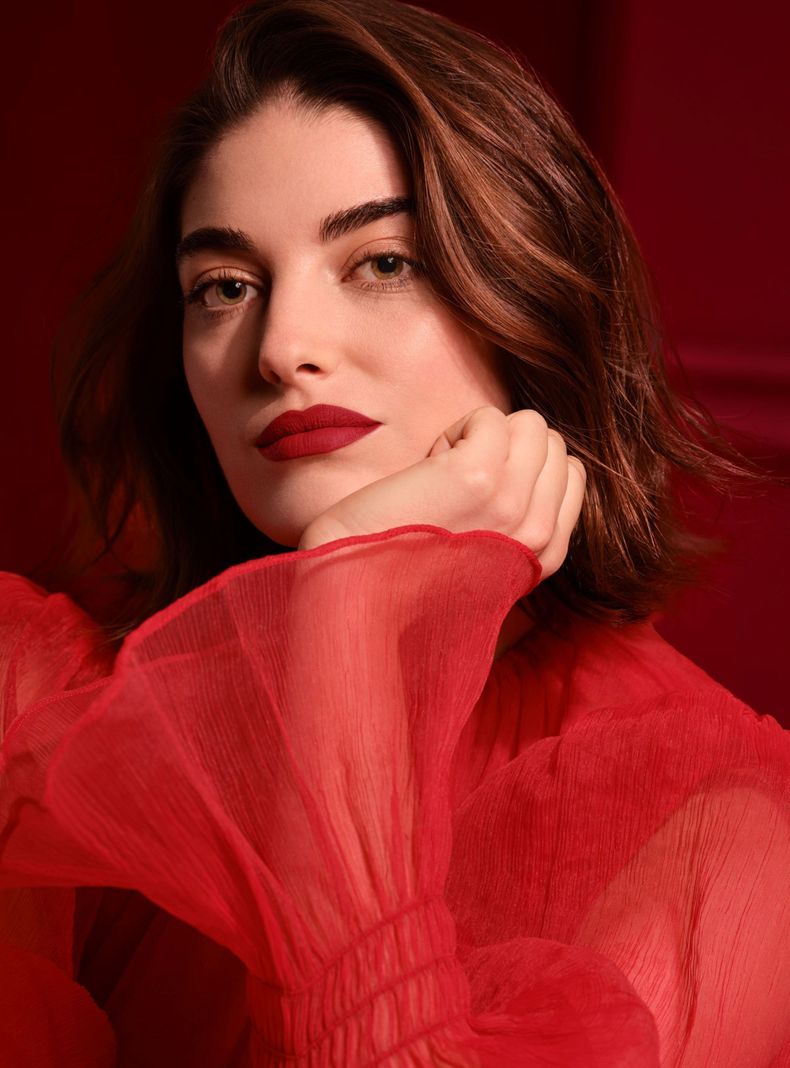 Labial L'Absolu Rouge Drama Matte Tono 296 7 g Lancôme-3