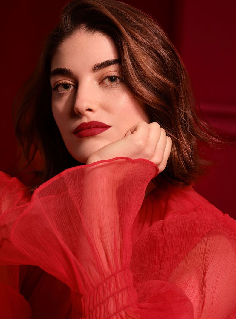 Labial L'Absolu Rouge Drama Matte Tono 222 7 g Lancôme-4