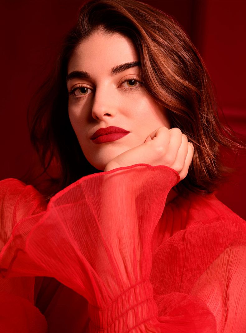 Labial L'Absolu Rouge Drama Matte Tono 277 7 g Lancôme-3