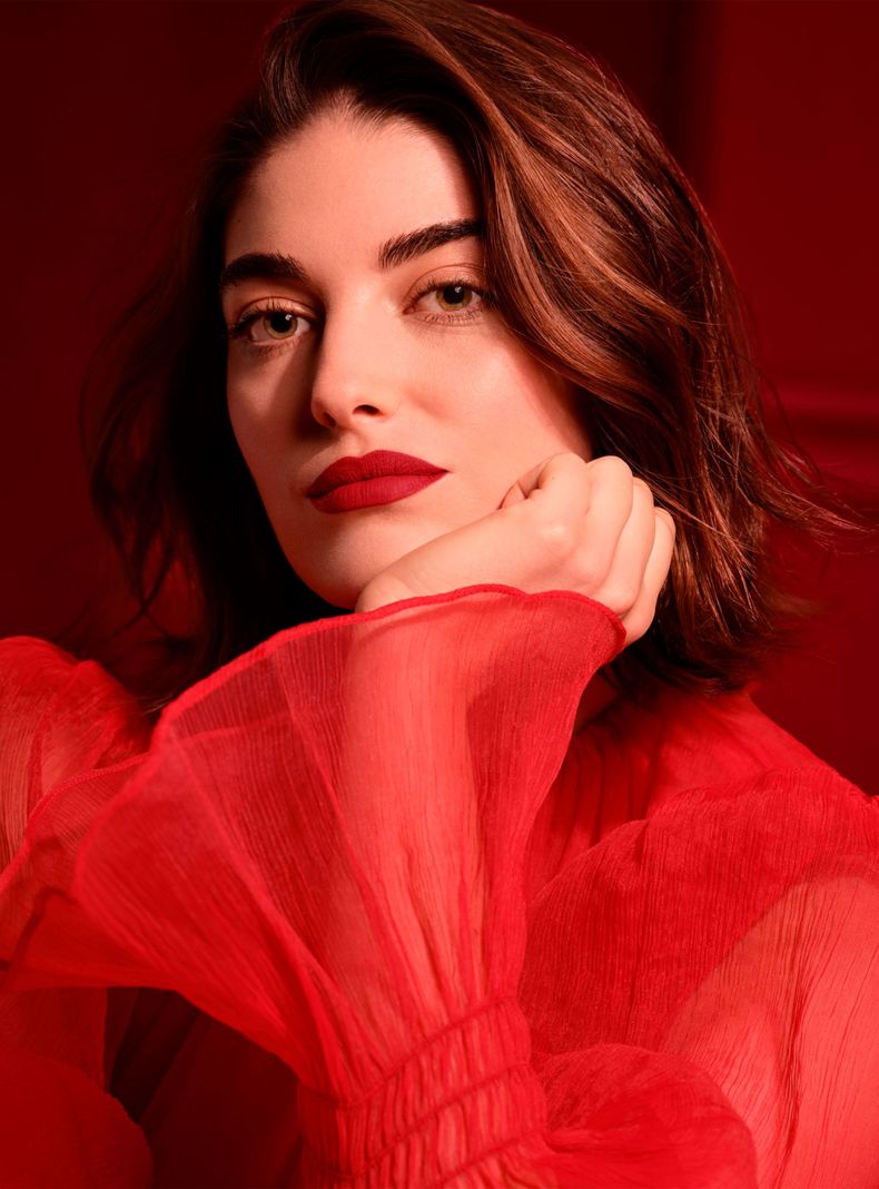 Labial L'Absolu Rouge Drama Matte Tono 399 7 g Lancôme-3