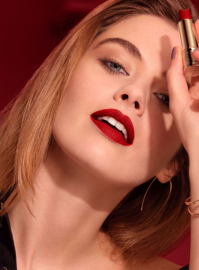 Labial L'Absolu Rouge Drama Matte Tono 505 7 g Lancôme-2