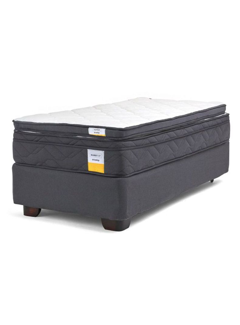 Cama Americana Eurotop 1 Plaza + Topper-0