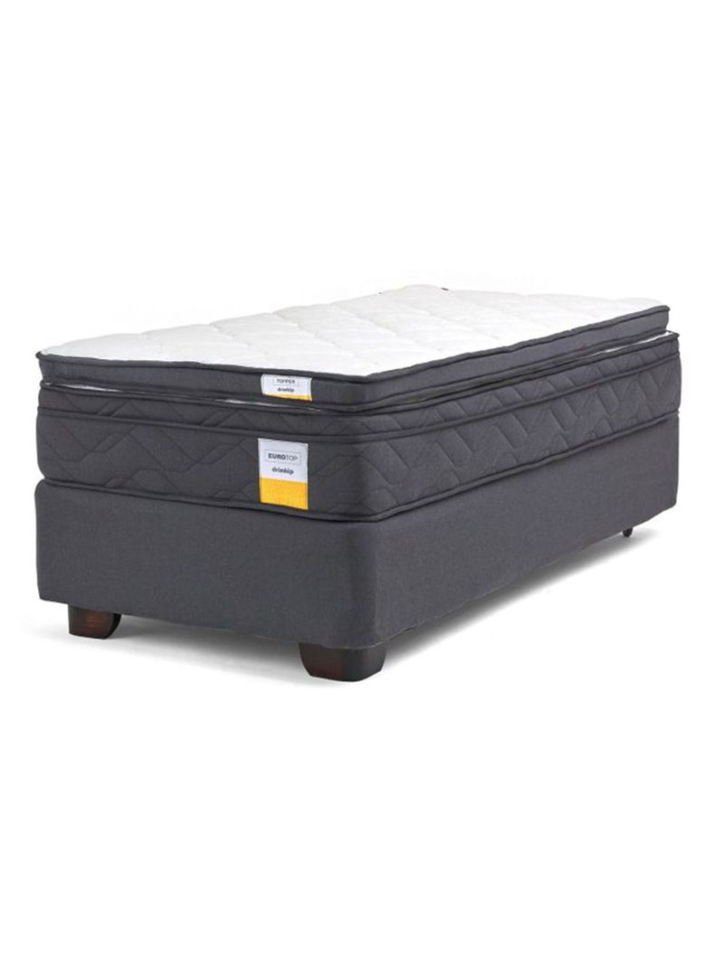 Cama Americana Eurotop 1.5 Plazas Plus + Topper-0