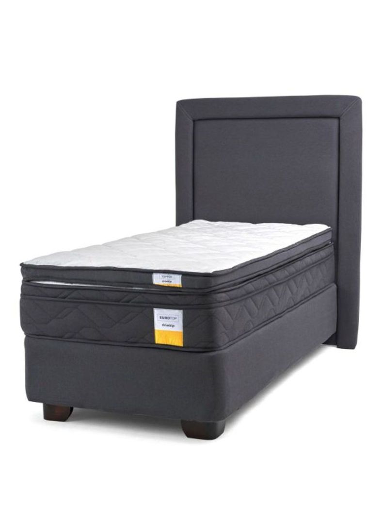 Cama Americana 1 Plaza + Topper + Respaldo-0