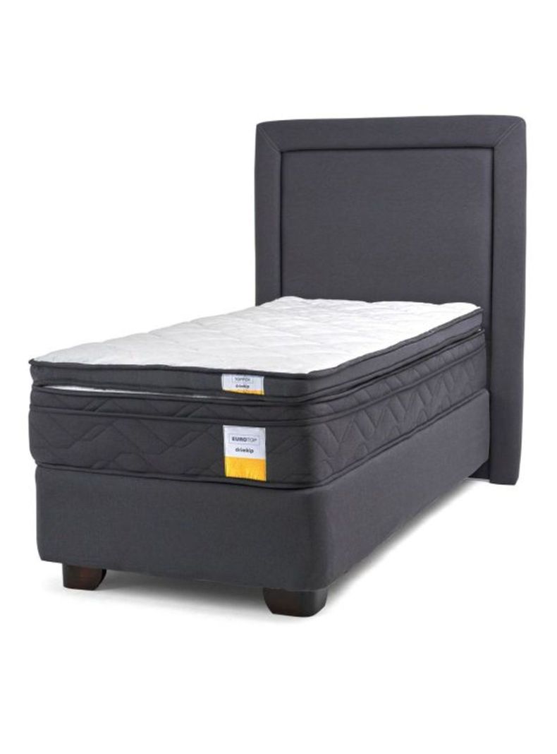 Cama Americana 1.5 Plazas Plus + Topper + Respaldo-0