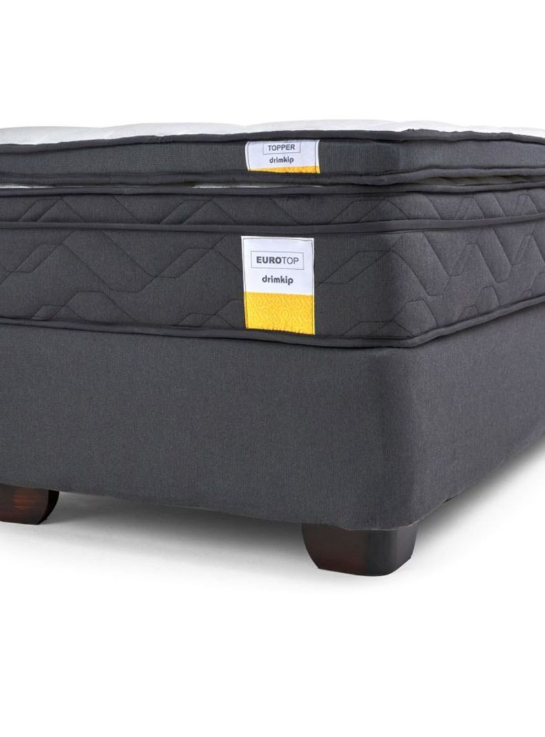 Cama Americana 2 Plazas BD + Topper + Respaldo-4