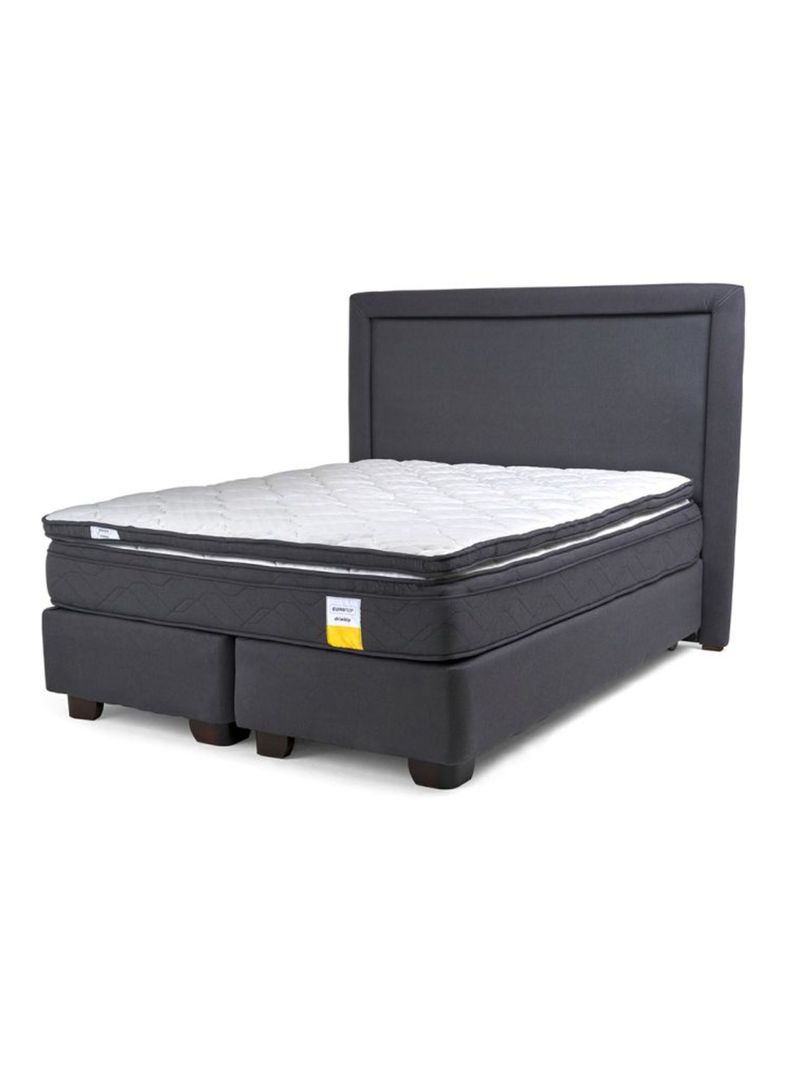 Cama Americana 2 Plazas BD + Topper + Respaldo-0