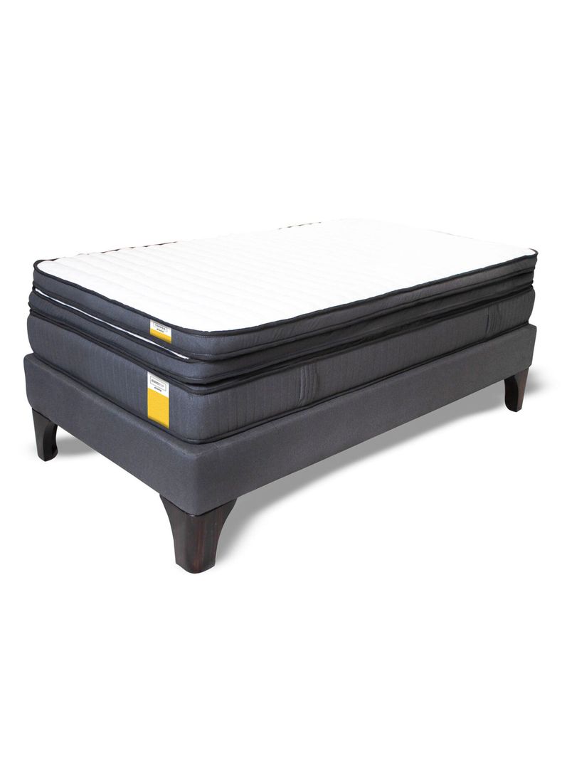 Cama Europea 1 Plaza Plus + Topper-0