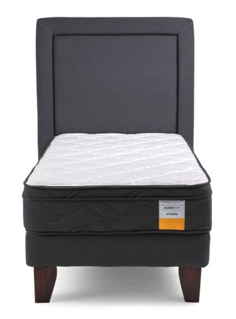 Cama Europea 1 Plaza + Respaldo-1
