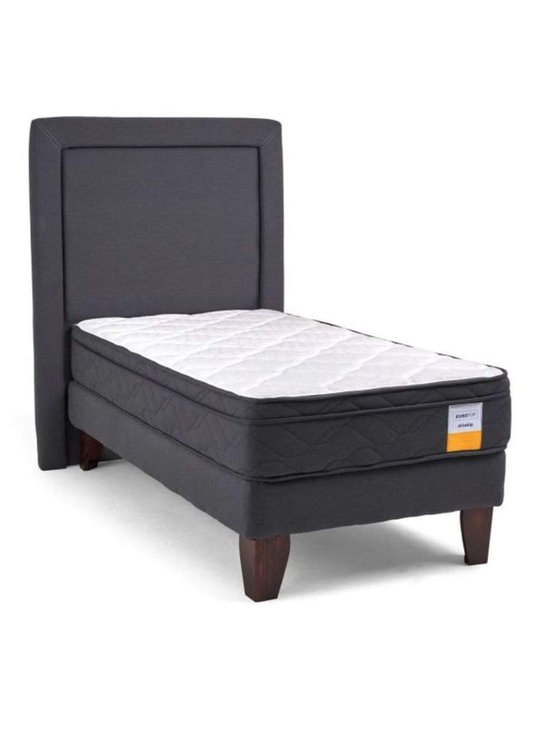 Cama Europea 1 Plaza + Respaldo-2