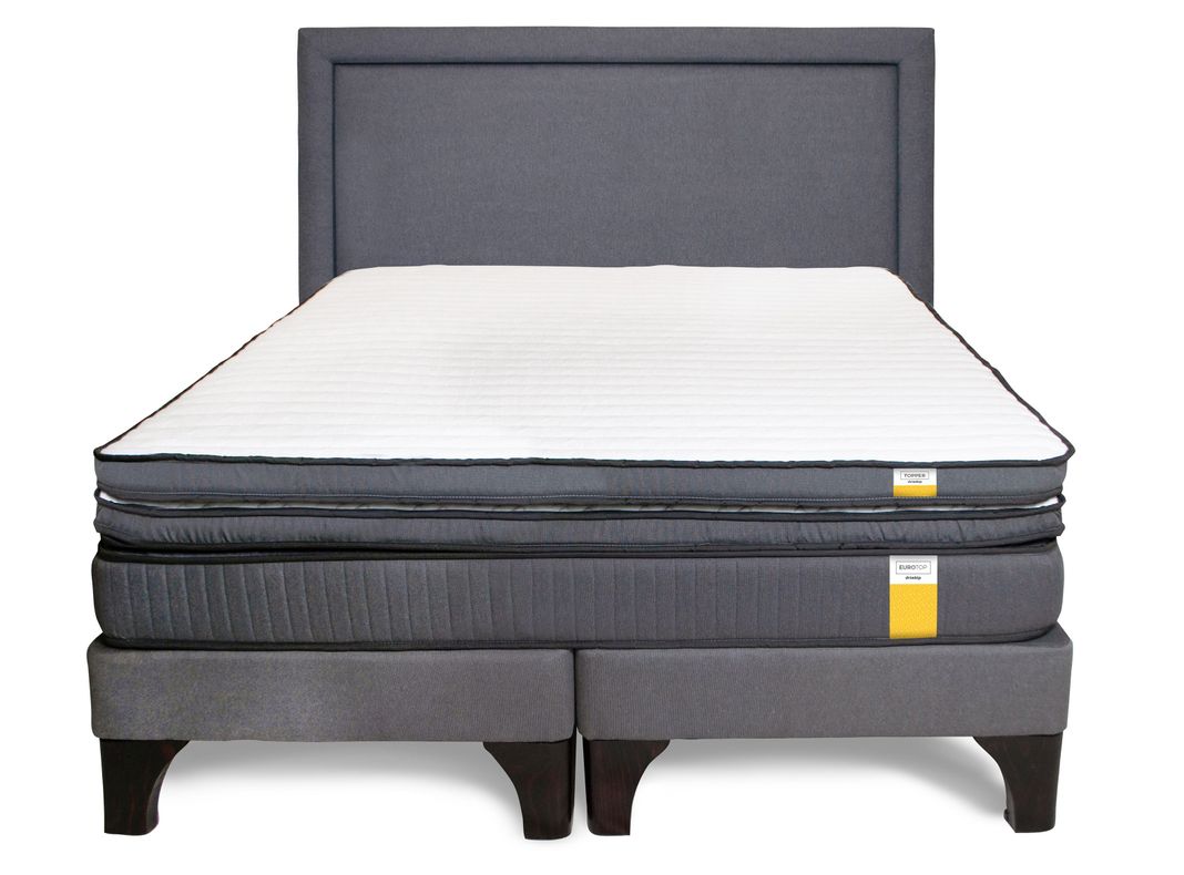 Cama Europea Súper King + Topper + Respaldo-0