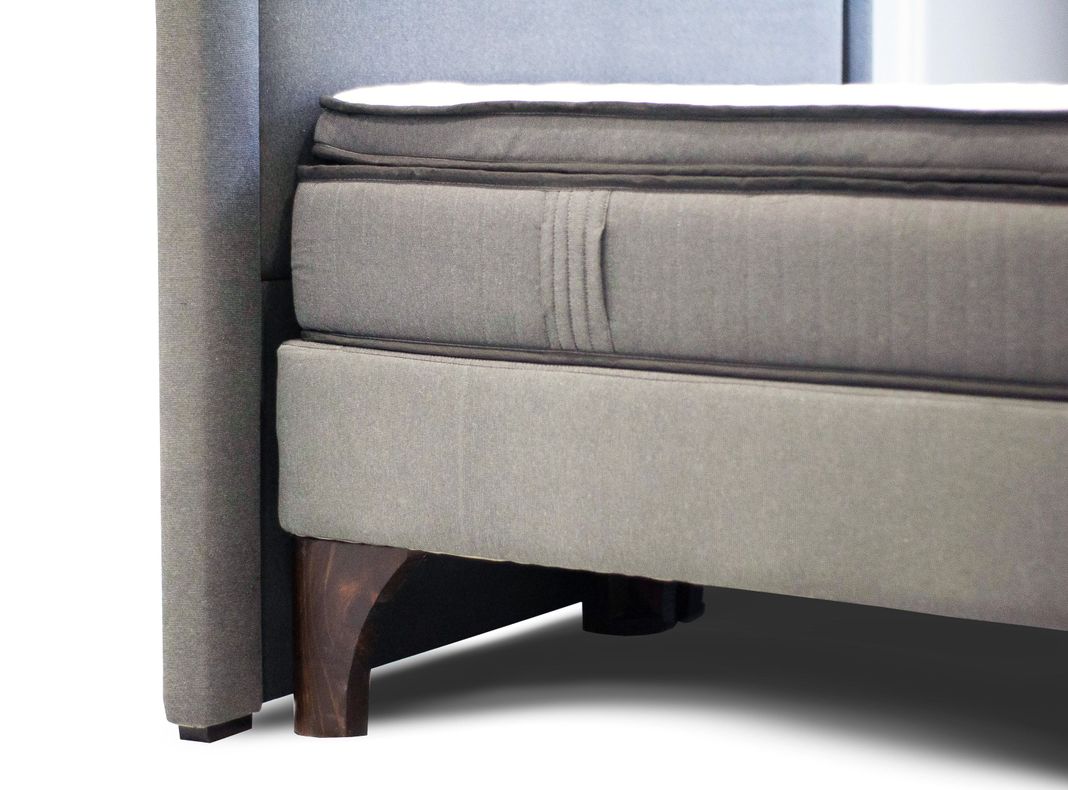 Cama Europea Súper King + Topper + Respaldo-4