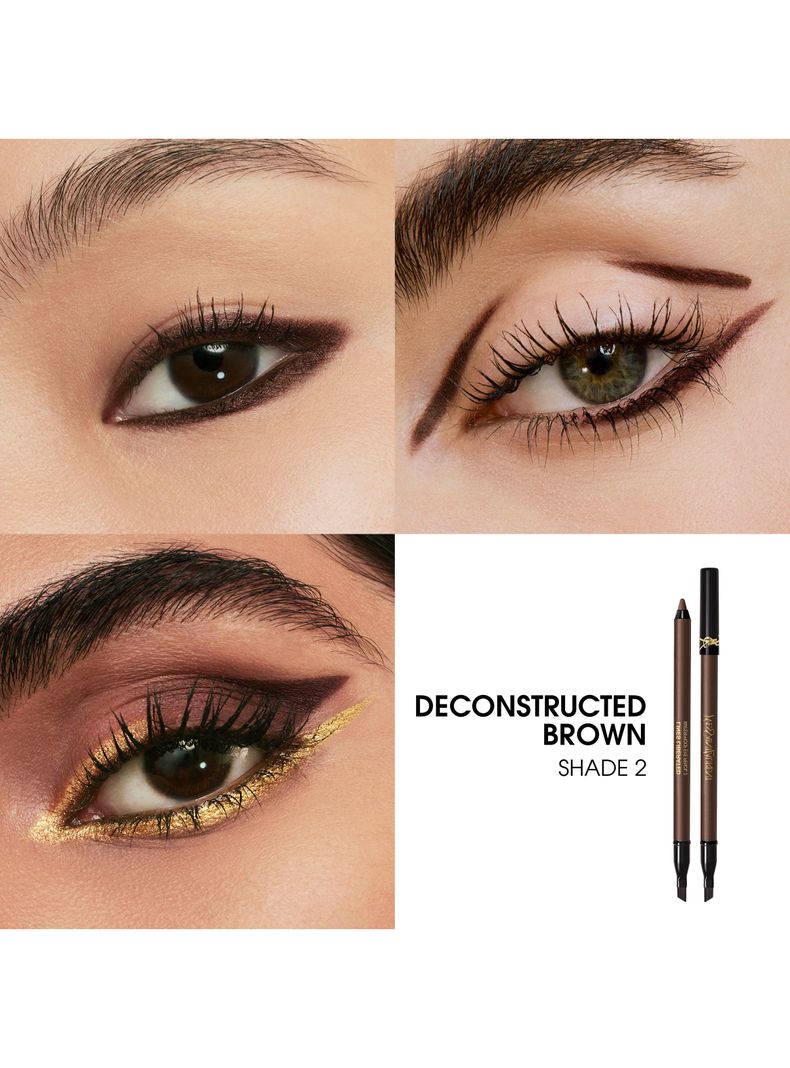 Delineador de Ojos Lines Liberated 02 Marrón 1.2 g Yves Saint Laurent-3