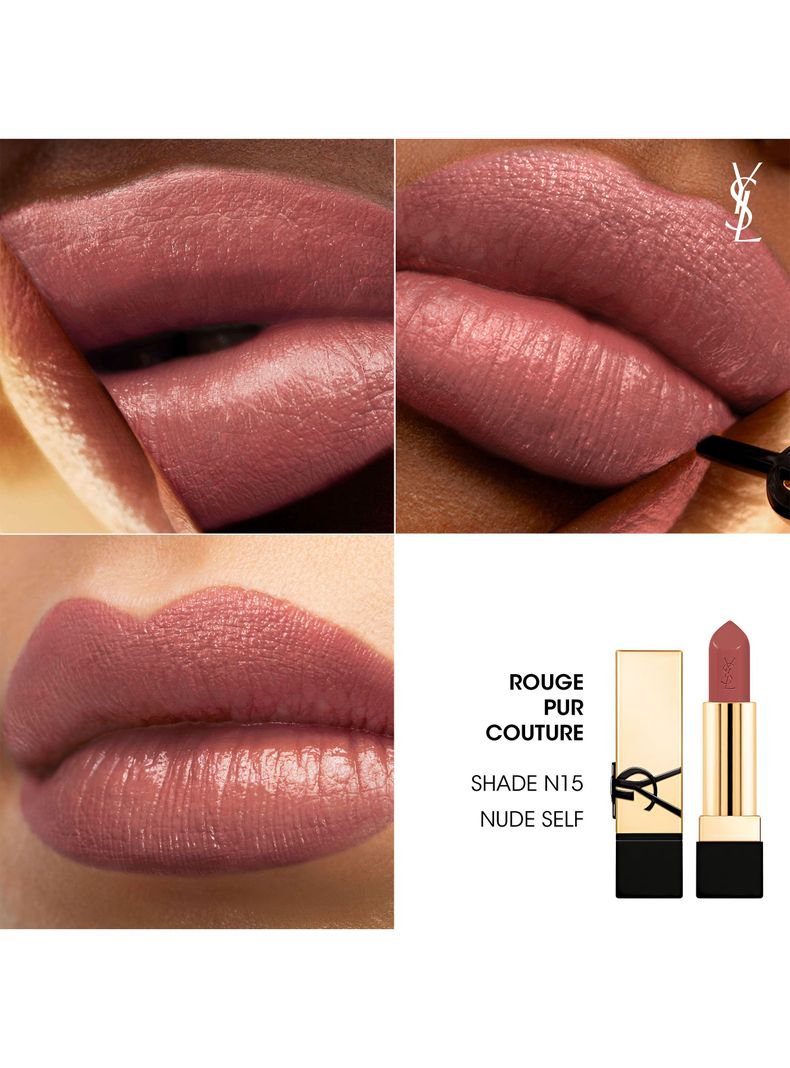 Labial Rouge Pur Couture N15 - Nude Self 4 g Yves Saint Laurent-2