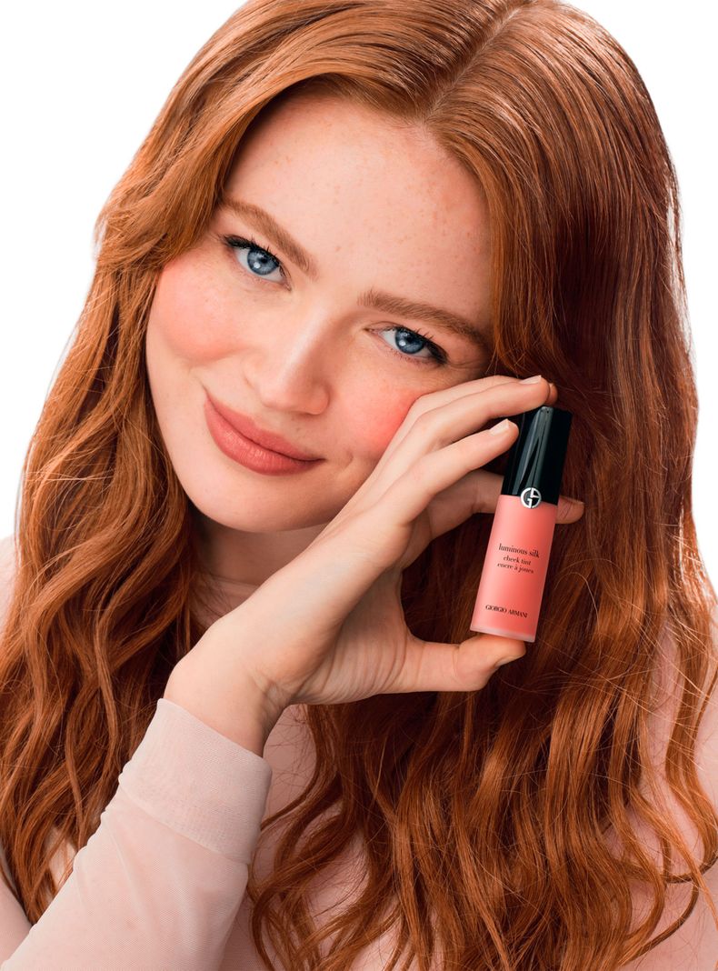 Rubor Líquido Luminous Silk Cheek Tint 50.5 Rosy Peach 12 ml Giorgio Armani-3