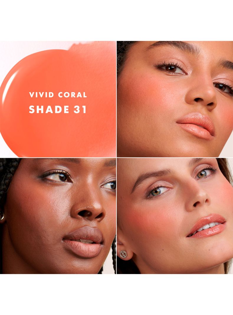 Rubor Líquido Luminous Silk Cheek Tint 31 Vivid Coral 12 ml Giorgio Armani-2
