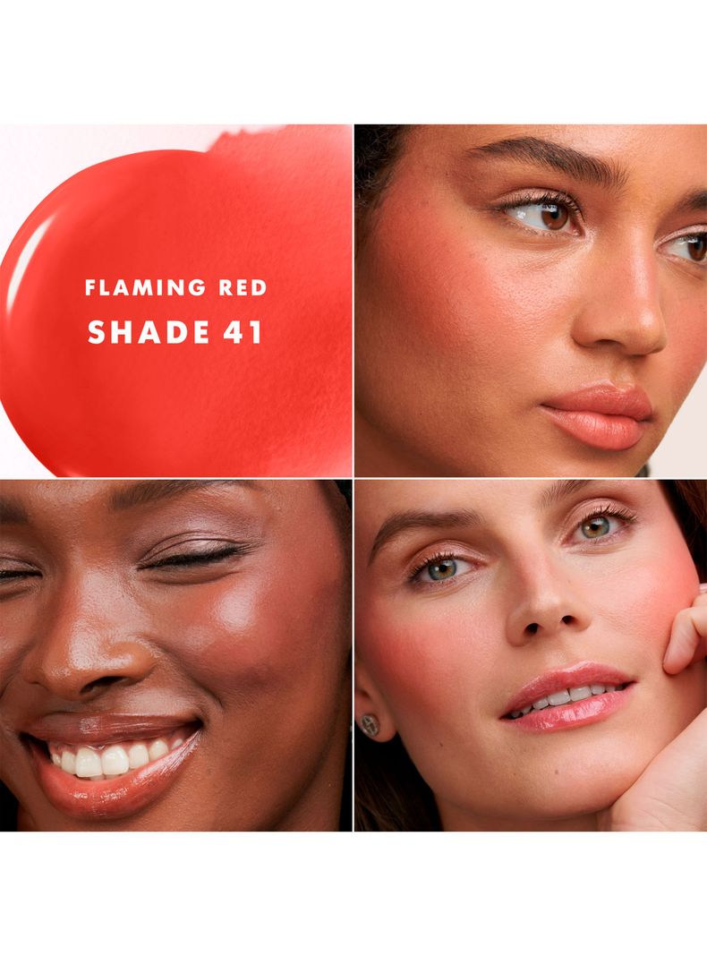 Rubor Líquido Luminous Silk Cheek Tint 41 Flaming Red 12 ml Giorgio Armani-2