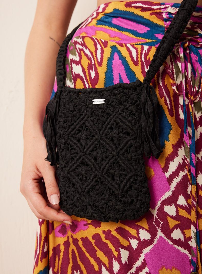 Cartera Porta Celular Tejido-1