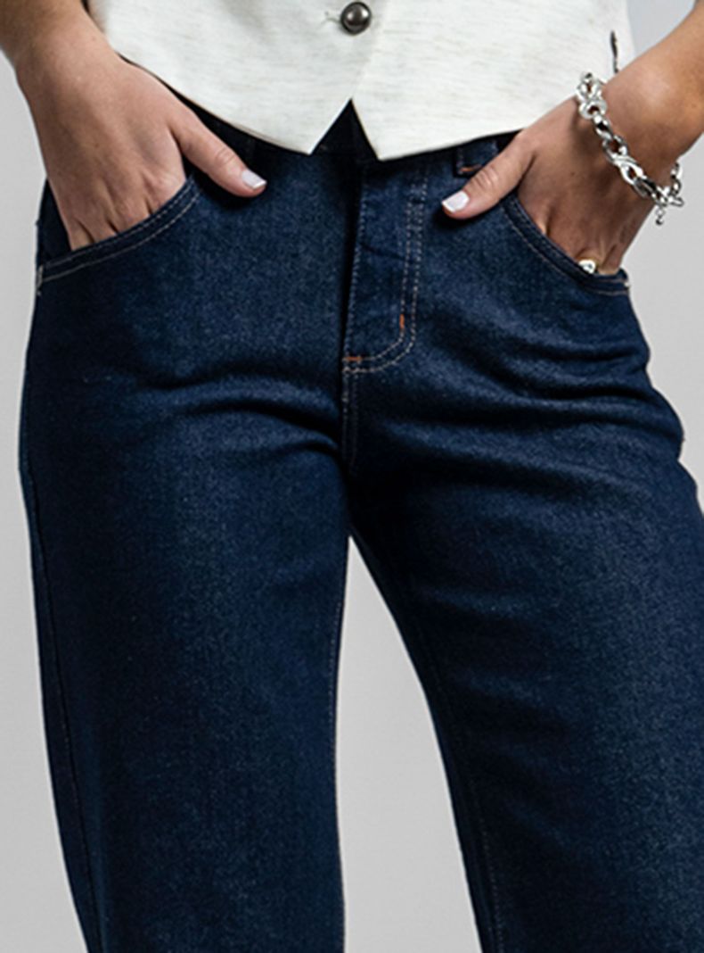 Jeans Clara Tiro Medio con Cierre-2