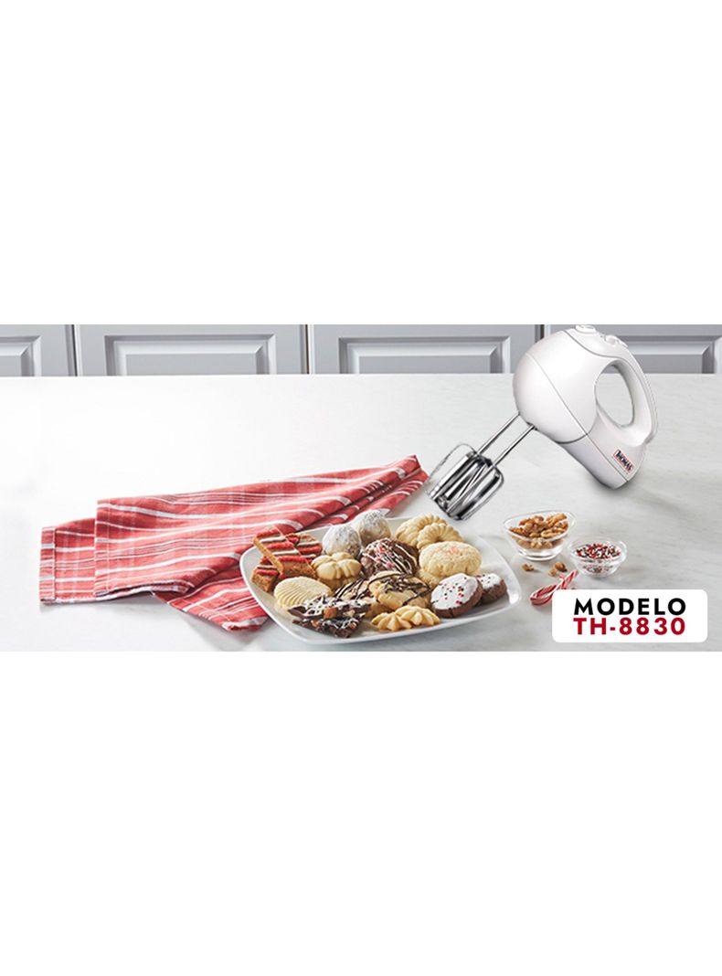 Batidora Manual TH-8830M Blanco-6