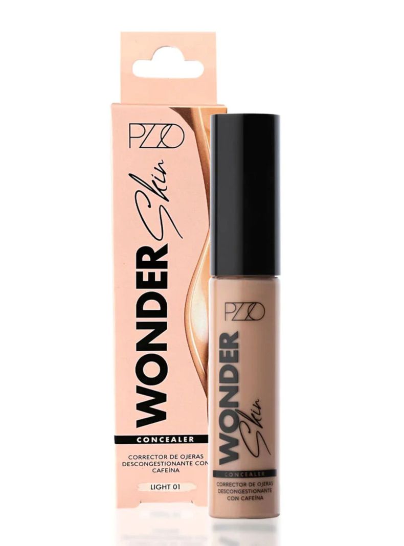 Corrector de Ojeras Wonder Skin Concealer Light 01 14ml PZZO-0