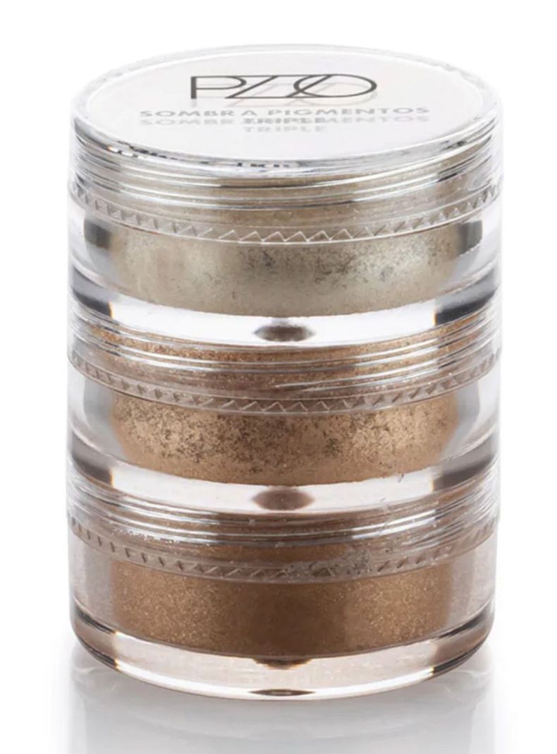 Sombra Pigmento Triple Gold 02 0.8 gr PZZO-0