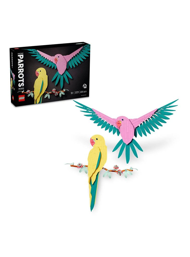 Lego Colección Fauna Guacamayos-2