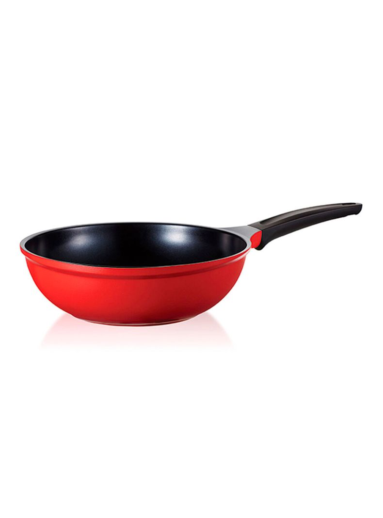 Wok Aluminio con Mango 30 cm Roichen-0