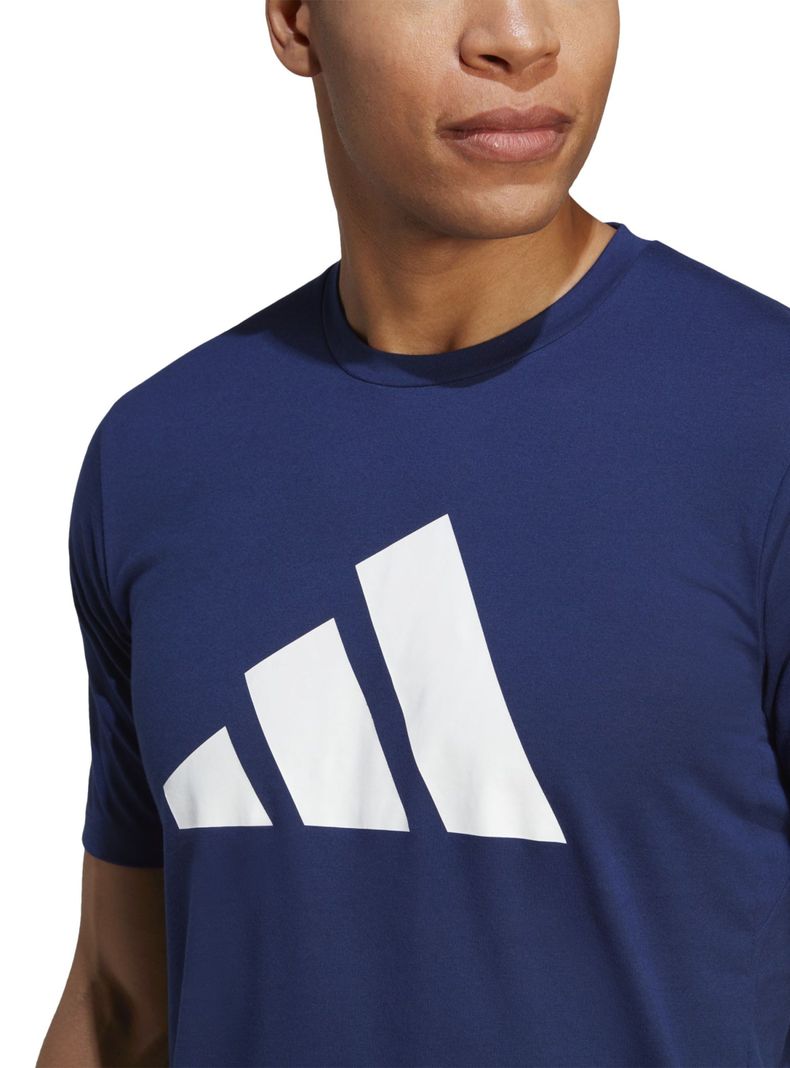 Polera Training Sw Tr-Es Fr Logo T Azul-3