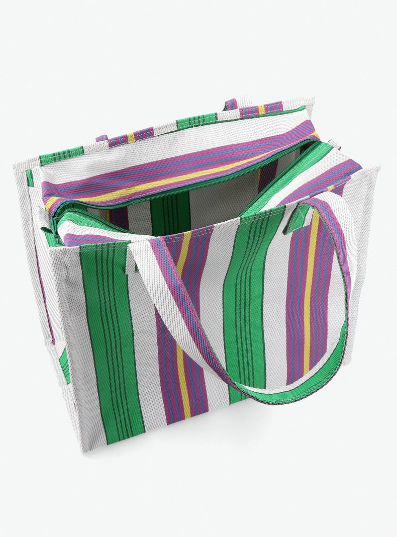 Cartera Totebag Look Tejido-3